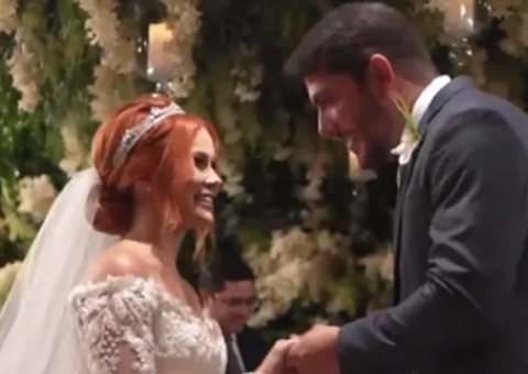 Mirela Janis e Yugnir se casam em cerimônia ostentação de R$ 2 milhões; veja fotos