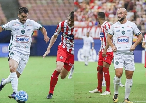 Cardoso e Michel são dúvidas no Manaus para confronto contra o Altos-PI