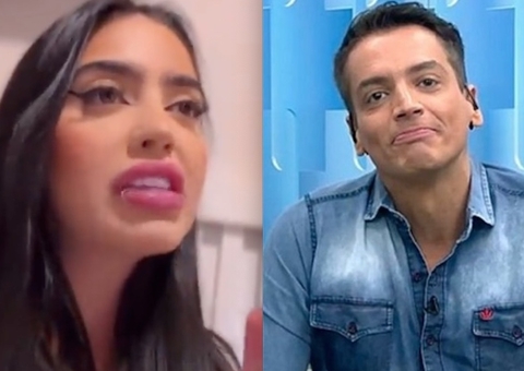MC Mirella esculacha Leo Dias após jornalista revelar sua gravidez: 'é um inconveniente'