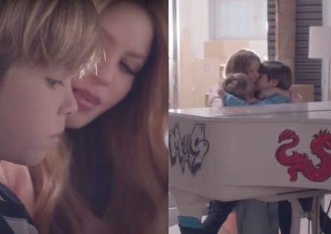 Shakira lança clipe emocionante com a participação dos filhos; Assista