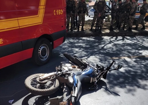 Motociclista atropela PM ao tentar fugir de blitz