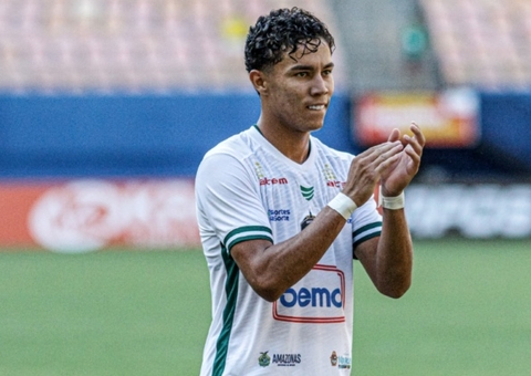 Gustavinho celebra estreia como titular no Manaus e projeta evolução