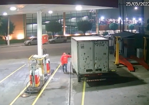 Frentista morre ao ser arrastado por motorista que não quis pagar após abastecer caminhão