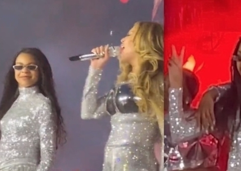 Blue Ivy surge no palco e arrasa em coreografia ao lado de Beyoncé; vídeo 