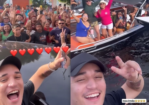 João Gomes mostra recepção frenética dos fãs amazonenses antes de show em Nhamundá