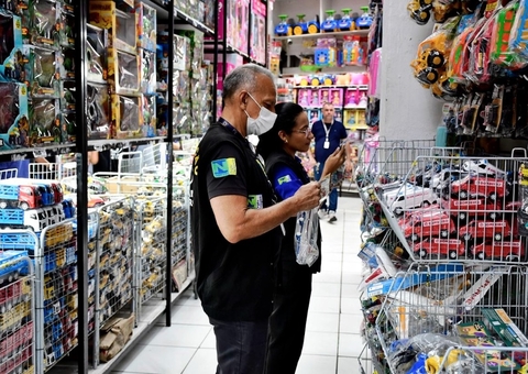 Cerca de 1,3 mil brinquedos proibidos pelo Inmetro são recolhidos em Manaus