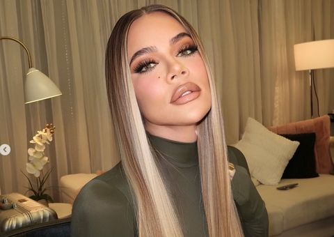 Khloe Kardashian mostra cicatriz no rosto após retirada de melanoma