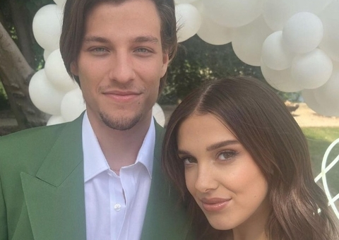 Millie Bobby Brown e Jake Bongiovi comemoram noivado com festa intimista; Veja fotos 