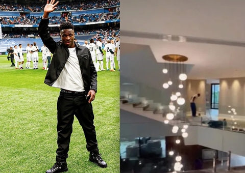 Nova mansão de Vinícius Jr. tem boate subterrânea, elevador e ocupa 4 terrenos; veja fotos