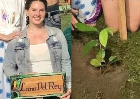 Lana Del Rey ganha árvore com seu nome durante viagem ao Amazonas