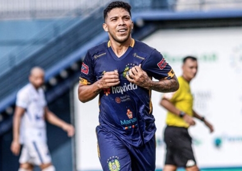 Iury Tanque celebra 1º gol pelo Nacional: 'Estou muito feliz'