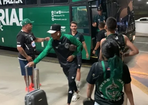 Delegação do Manaus embarca para Alagoas onde enfrenta o CSA