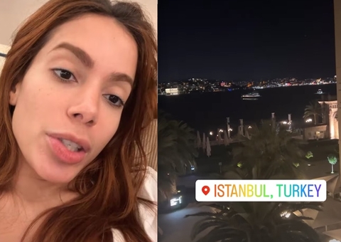 Anitta registra hino de Zezinho Corrêa tocando na Turquia: 'bate forte o tambor'
