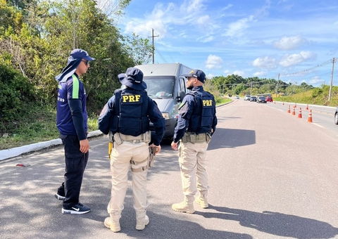 Arsepam e PRF realizam blitz contra transporte clandestino na BR-174