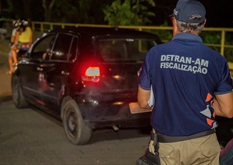 Mais de 500 condutores são multados pelo Detran-AM em seis dias