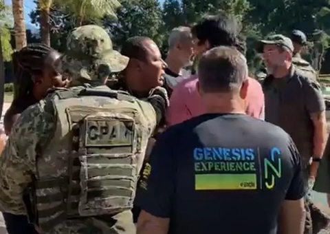 Pai de Neymar grita com secretária do Meio Ambiente e recebe voz de prisão; vídeo