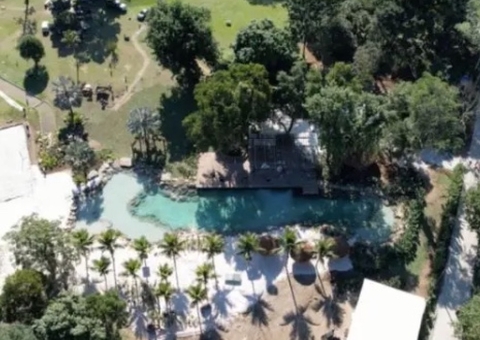 Vídeo mostra rio sendo desviado para mansão de Neymar e desmatamento em obra