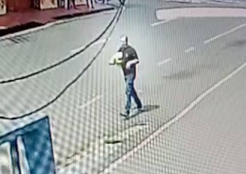 Casal distrai cliente de agência bancária e rouba malote com R$ 170 mil no Amazonas