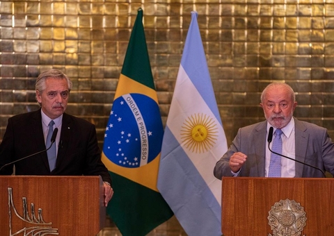 Lula recebe presidente da Argentina no Planalto nesta segunda