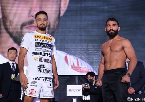 Por cinturão do Rizin, Patricio Pitbull sugere nova luta com Kleber Koike
