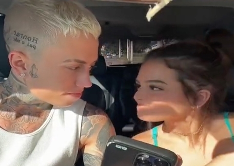 Após término, MC Daniel e Mel Maia aparecem juntos e cantor mostra 'talaricas' 