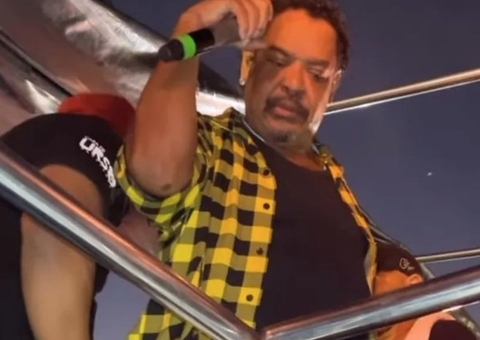 Compadre Washington é internado após passar mal em show em trio elétrico