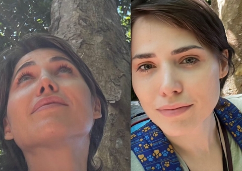 Atriz Leticia Colin visita o Bosque da Ciência em passeio por Manaus 