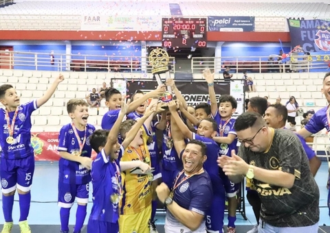 São Raimundo conquista Campeonato Amazonense de Futsal Sub-11