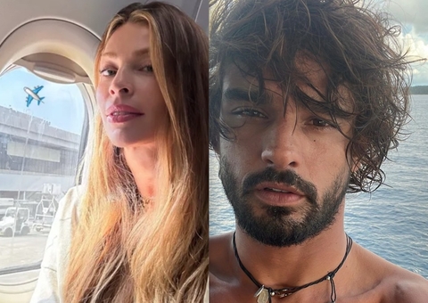 Grazi Massafera comemora aniversário de 41 anos com Marlon Teixeira na Bahia