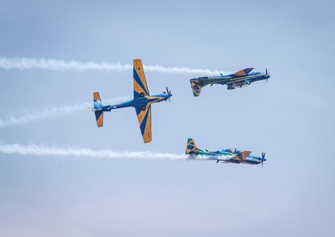 Ponta Negra terá espetáculo da Esquadrilha da Fumaça