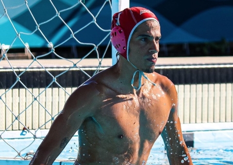 Atleta de time amazonense de polo aquático é eleito melhor goleiro de campeonato