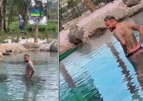 Pai de Neymar consegue liminar para liberar lago artificial de mansão 