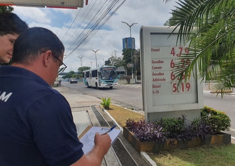 Procon fiscaliza postos em Manaus após o aumento de preço dos combustíveis