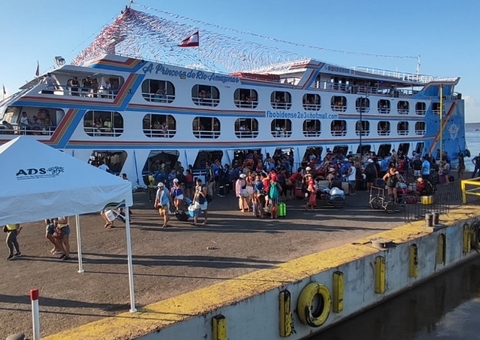 Mais de 59 mil pessoas viajaram de barco para Festival de Parintins