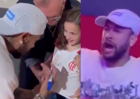 Neymar Jr. viraliza ao declarar torcida ao Flamengo: 'Eu sou mengão'; vídeos