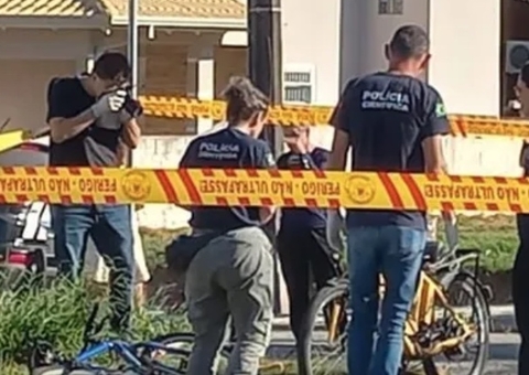 Colisão entre bicicletas deixa idoso morto e menino de 11 anos ferido