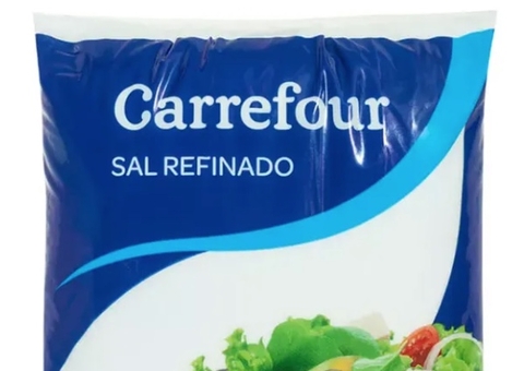 Venda de lote de sal do Carrefour é proibida pela Anvisa; entenda