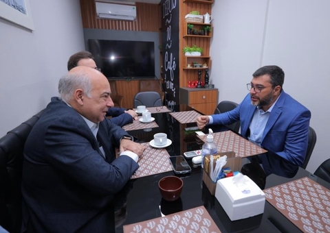 Wilson Lima se reúne com diretores do Hospital Albert Einstein 