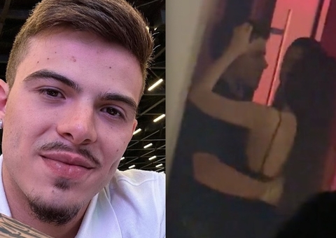 Thomaz Costa é flagrado beijando duas mulheres ao mesmo tempo em festa; vídeo