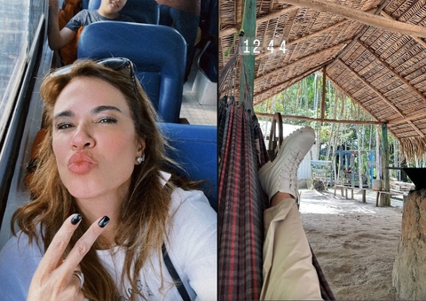 Luciana Gimenez mostra viagem à Amazônia com o filho