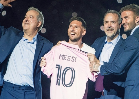 Veja imagens da festa de apresentação de Lionel Messi no Inter Miami