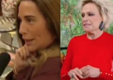 Repórter do Mais Você invade gravação de novela e leva bronca de Glória Pires ao vivo