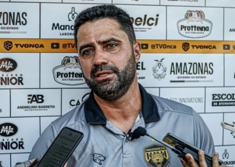 Lacerda reconhece partida ruim do Amazonas e assume culpa