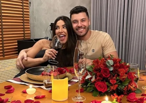 Gabriela Versiani se derrete em declaração de 1 mês de namoro com Murilo Huff