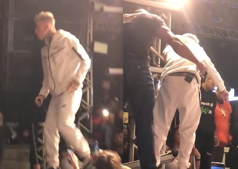 Show de MC Daniel termina em briga generalizada; Vídeos