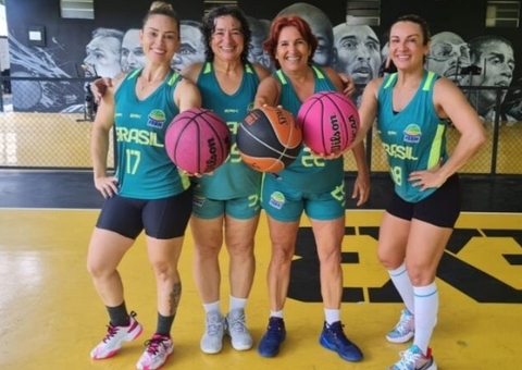 Amazonenses se preparam para representar o Brasil no Mundial de Basquete Master, na Argentina