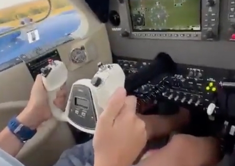 Filho de pecuarista, de 11 anos, costumava pilotar bimotor que caiu; vídeo