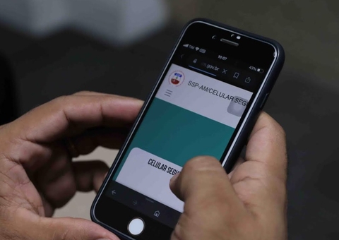 SSP-AM busca aumentar cadastro de aparelhos no sistema Celular Seguro