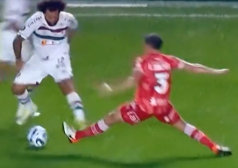 Marcelo quebra perna de Sánchez em partida da Libertadores; cenas fortes