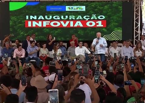 Lula inaugura Infovia que vai levar internet para 3 milhões de pessoas entre Santarém e Manaus